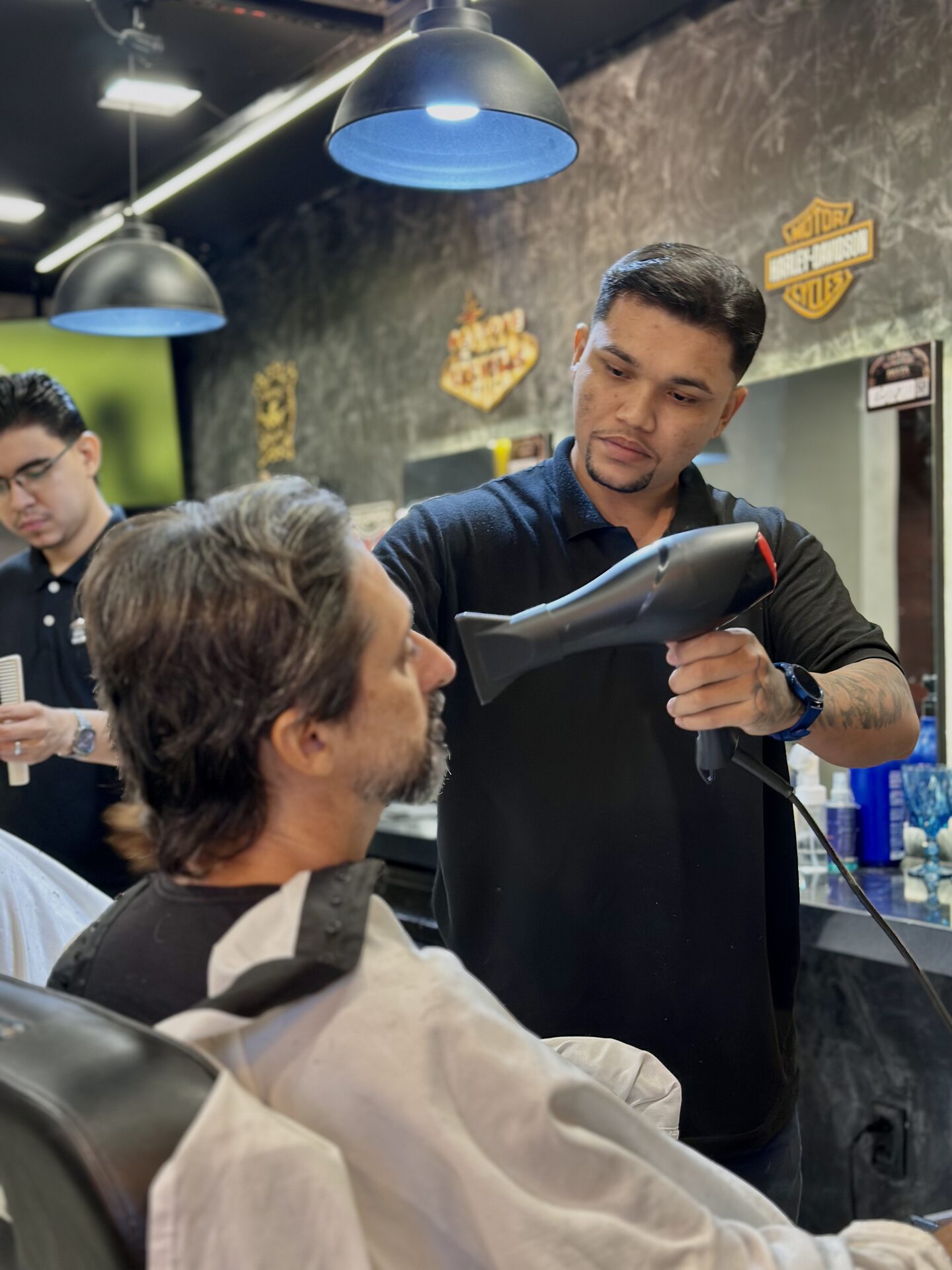 Salão da Delta Barbearia em Fortaleza